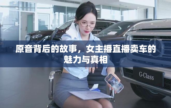 原音背后的故事，女主播直播賣車的魅力與真相