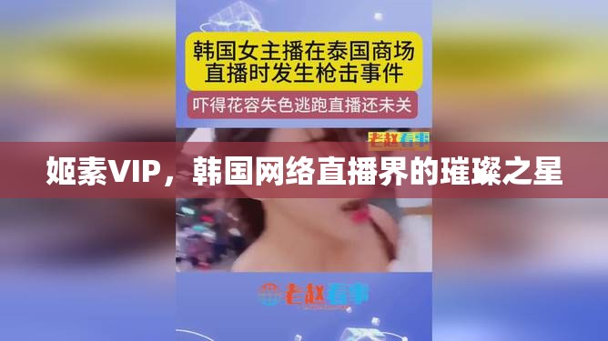 姬素VIP，韓國(guó)網(wǎng)絡(luò)直播界的璀璨之星