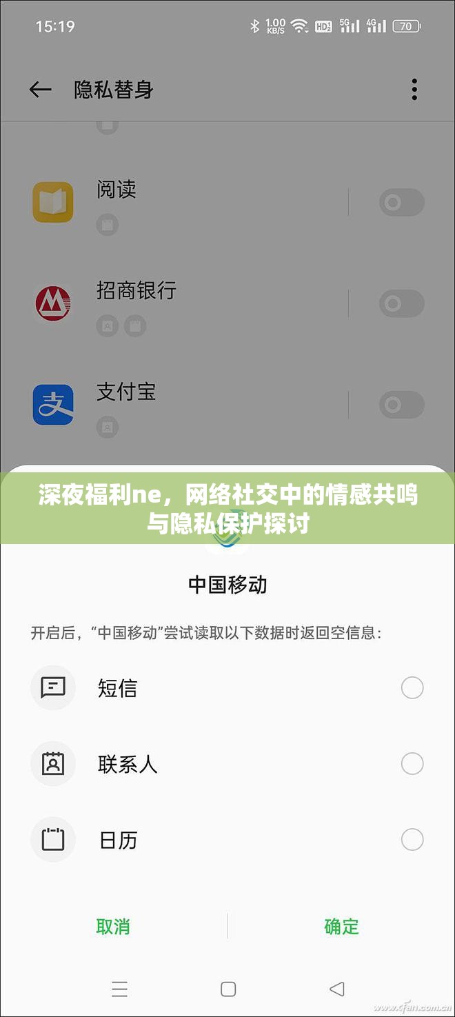 深夜福利ne，網(wǎng)絡(luò)社交中的情感共鳴與隱私保護(hù)探討