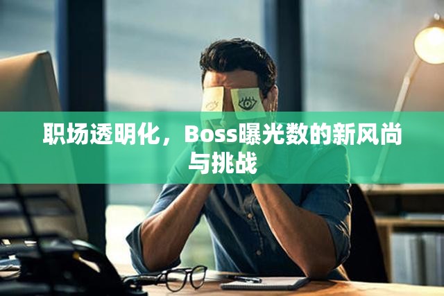 職場透明化，Boss曝光數(shù)的新風(fēng)尚與挑戰(zhàn)