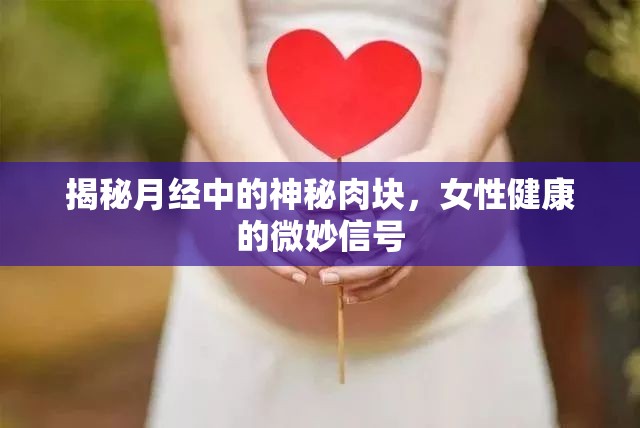 揭秘月經(jīng)中的神秘肉塊，女性健康的微妙信號(hào)