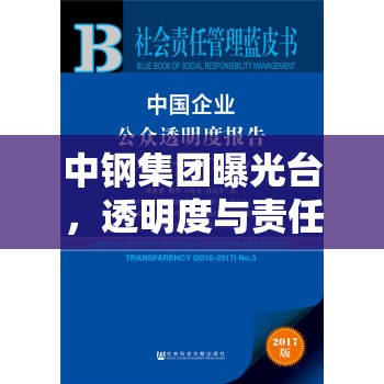 中鋼集團(tuán)曝光臺，透明度與責(zé)任的大考