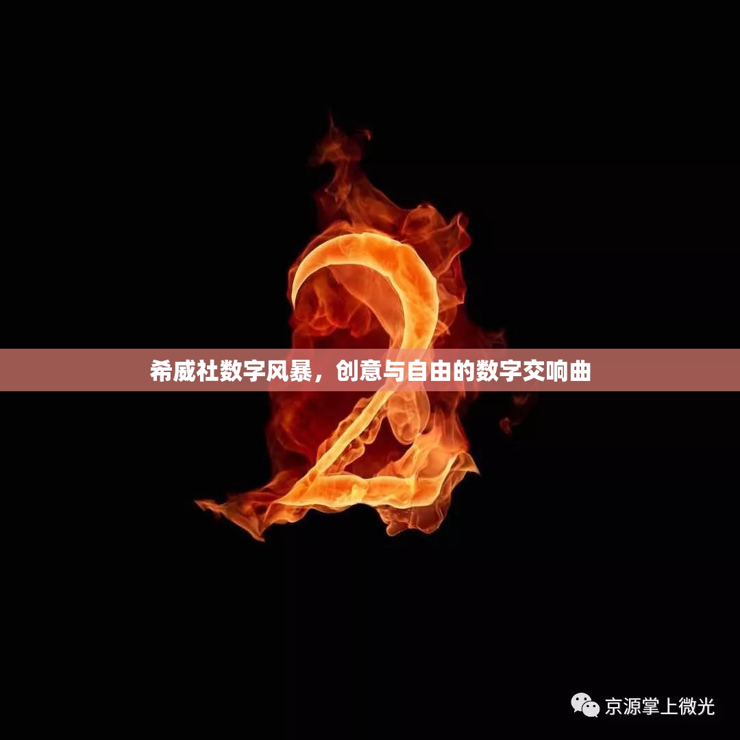 希威社數(shù)字風暴，創(chuàng)意與自由的數(shù)字交響曲