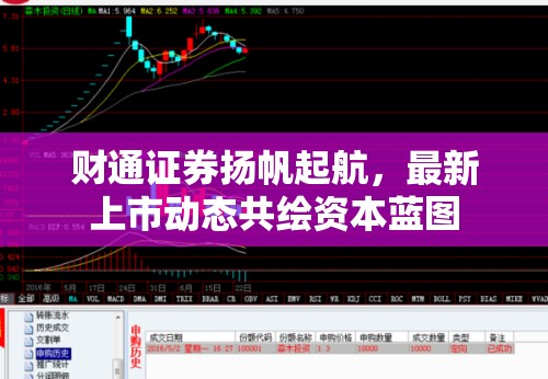 財(cái)通證券揚(yáng)帆起航，最新上市動(dòng)態(tài)共繪資本藍(lán)圖