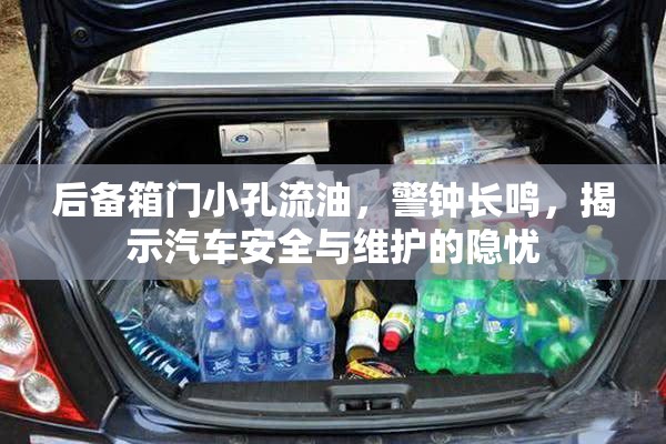 后備箱門小孔流油，警鐘長鳴，揭示汽車安全與維護(hù)的隱憂