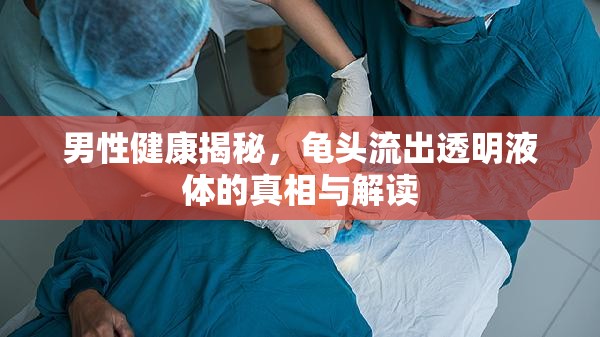 男性健康揭秘，龜頭流出透明液體的真相與解讀