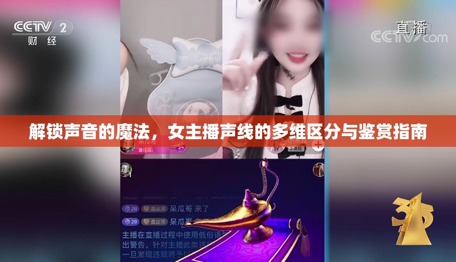 解鎖聲音的魔法，女主播聲線的多維區(qū)分與鑒賞指南