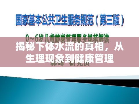 揭秘下體水流的真相，從生理現(xiàn)象到健康管理