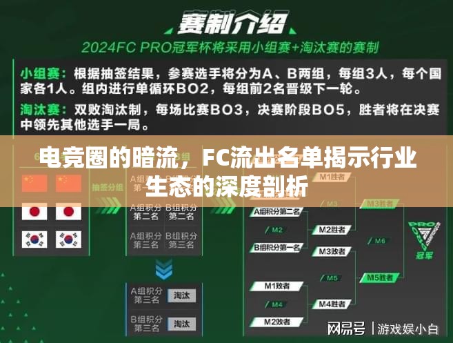 電競(jìng)?cè)Φ陌盗?，F(xiàn)C流出名單揭示行業(yè)生態(tài)的深度剖析