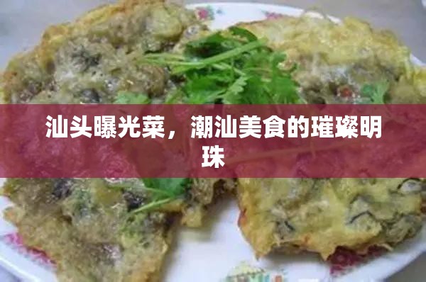 汕頭曝光菜，潮汕美食的璀璨明珠