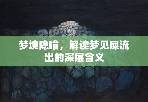 夢境隱喻，解讀夢見屎流出的深層含義