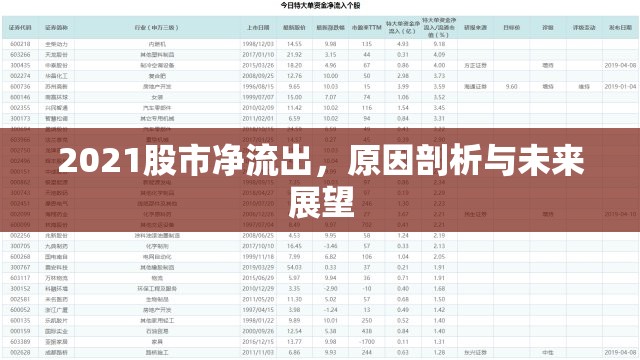 2021股市凈流出，原因剖析與未來(lái)展望