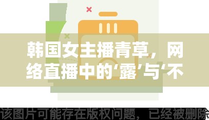 韓國女主播青草，網(wǎng)絡直播中的‘露’與‘不露’的邊界探索