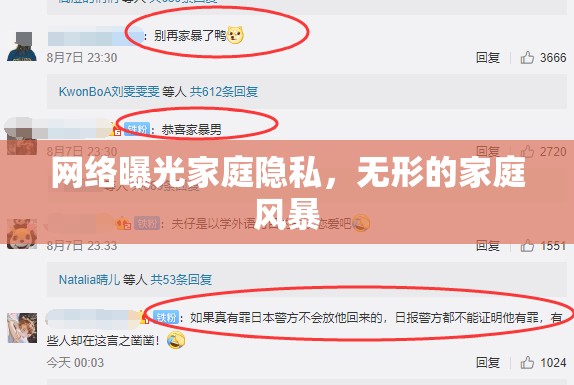 網(wǎng)絡曝光家庭隱私，無形的家庭風暴