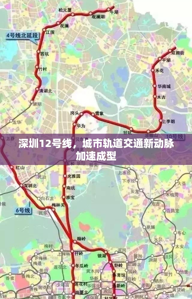 深圳12號線，城市軌道交通新動脈加速成型