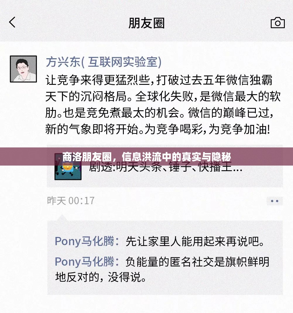 商洛朋友圈，信息洪流中的真實(shí)與隱秘