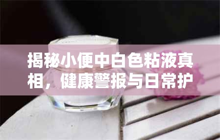 揭秘小便中白色粘液真相，健康警報與日常護理指南