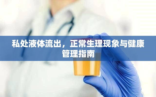 私處液體流出，正常生理現(xiàn)象與健康管理指南