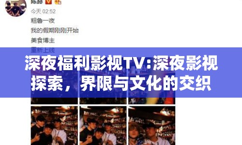 深夜福利影視TV:深夜影視探索，界限與文化的交織