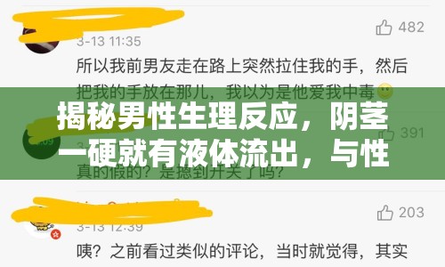 揭秘男性生理反應，陰莖一硬就有液體流出，與性健康有何關聯(lián)？