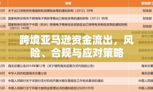 跨境亞馬遜資金流出，風(fēng)險、合規(guī)與應(yīng)對策略