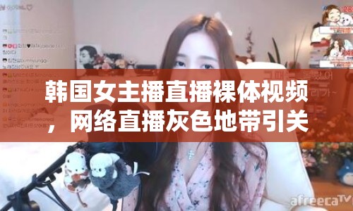 韓國女主播直播裸體視頻，網絡直播灰色地帶引關注