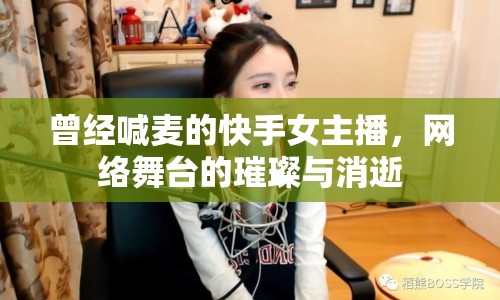 曾經喊麥的快手女主播，網絡舞臺的璀璨與消逝