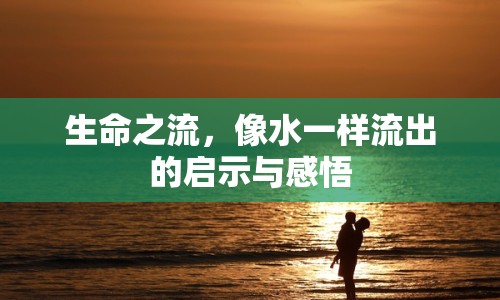 生命之流，像水一樣流出的啟示與感悟