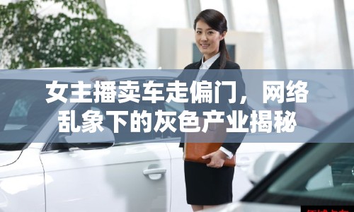 女主播賣車走偏門，網(wǎng)絡(luò)亂象下的灰色產(chǎn)業(yè)揭秘