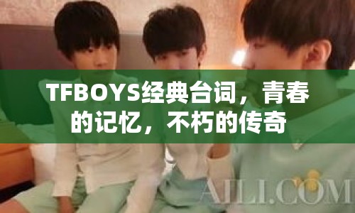 TFBOYS經(jīng)典臺(tái)詞，青春的記憶，不朽的傳奇