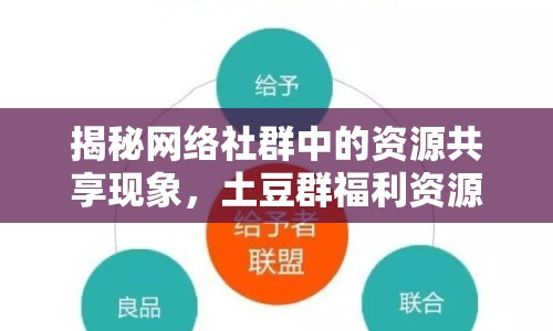 揭秘網(wǎng)絡社群中的資源共享現(xiàn)象，土豆群福利資源流出