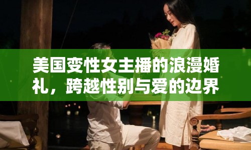 美國變性女主播的浪漫婚禮，跨越性別與愛的邊界