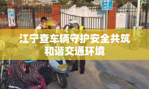 江寧查車輛守護安全共筑和諧交通環(huán)境