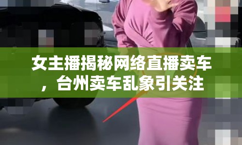 女主播揭秘網(wǎng)絡(luò)直播賣車，臺(tái)州賣車亂象引關(guān)注