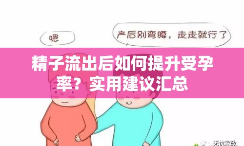 精子流出后如何提升受孕率？實用建議匯總