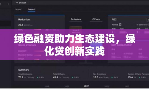 綠色融資助力生態(tài)建設(shè)，綠化貸創(chuàng)新實踐