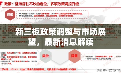 新三板政策調整與市場展望，最新消息解讀