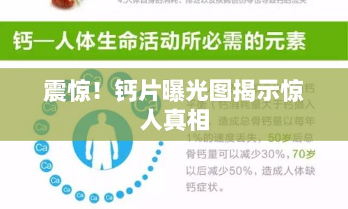 震驚！鈣片曝光圖揭示驚人真相