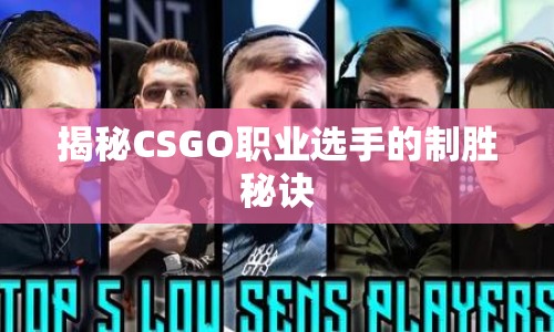 揭秘CSGO職業(yè)選手的制勝秘訣