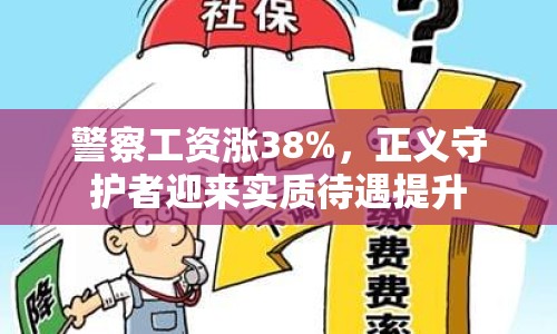 警察工資漲38%，正義守護者迎來實質待遇提升