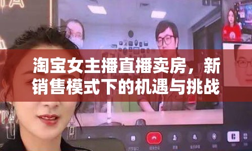 淘寶女主播直播賣房，新銷售模式下的機遇與挑戰(zhàn)