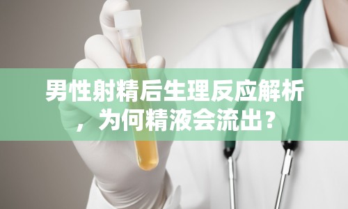 男性射精后生理反應(yīng)解析，為何精液會流出？