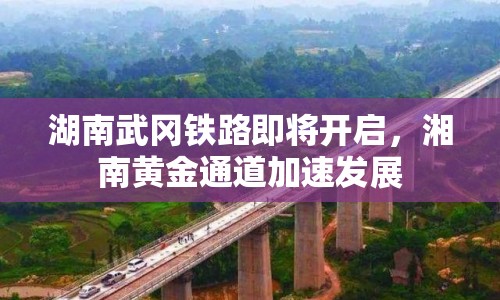 湖南武岡鐵路即將開啟，湘南黃金通道加速發(fā)展