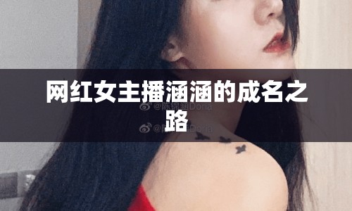 網(wǎng)紅女主播涵涵的成名之路