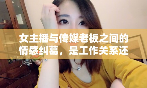 女主播與傳媒老板之間的情感糾葛，是工作關(guān)系還是戀愛關(guān)系？