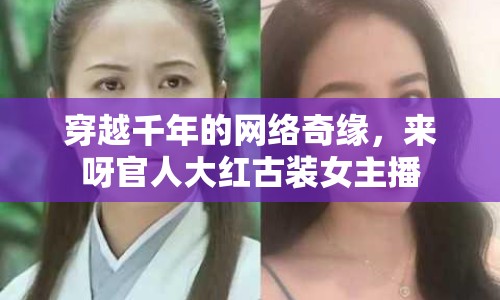 穿越千年的網(wǎng)絡(luò)奇緣，來(lái)呀官人大紅古裝女主播