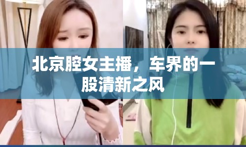 北京腔女主播，車界的一股清新之風(fēng)