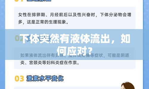 下體突然有液體流出，如何應(yīng)對(duì)？