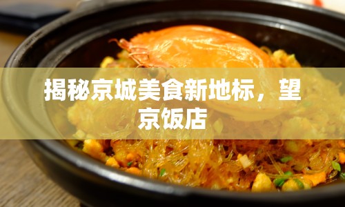 揭秘京城美食新地標(biāo)，望京飯店