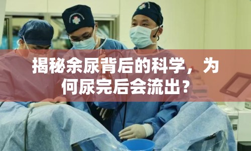 揭秘余尿背后的科學(xué)，為何尿完后會(huì)流出？